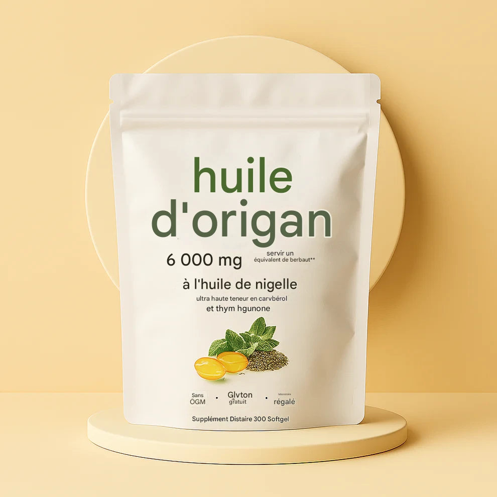 Oregano Oil and Black Seed Oil Extract Tablets