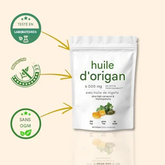 Oregano Oil and Black Seed Oil Extract Tablets